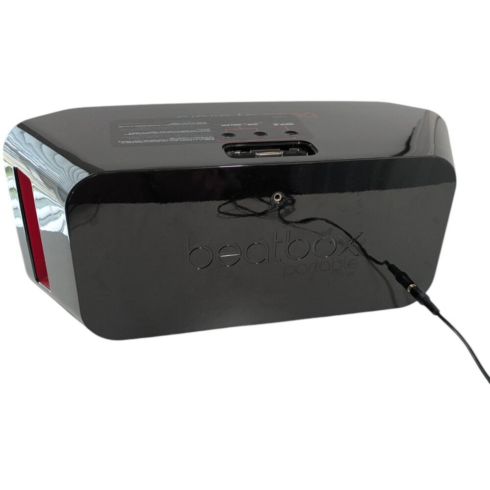 Beats by Dre Beatbox Portable Bluetooth Speaker Tested READ Black Red - Picture 10 of 13